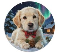 Golden Retriever 1000 Pezzi Di Puzzle Rotondo Classico Cute Pets Regali Difficile E Impossibile Per Famiglia 1000pcs (67.5x67.5cm)