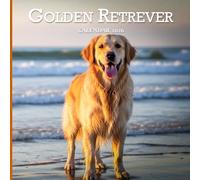 Golden Retriever 2026 Calendar: Dog Photography Monthly Planner with 12 Beautiful Golden Retriever Images