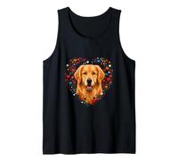 Golden Retriever, Amante dei Cani Cuori Canotta