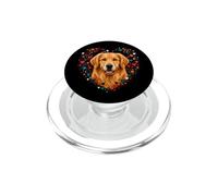 Golden Retriever, amante dei cani Cuori PopSockets PopGrip per MagSafe