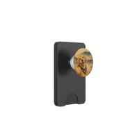 Golden Retriever blogger al Monte Fuji in stile sumi-e PopSockets PopWallet per MagSafe