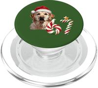 Golden Retriever Christmas 67 Felpa con cappuccio PopSockets PopGrip per MagSafe