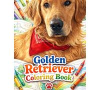 Golden Retriever Coloring Book