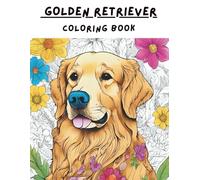 Golden Retriever Coloring Book