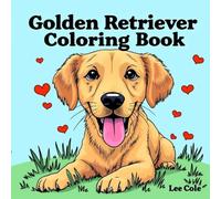 Golden Retriever Coloring Book: With Puns