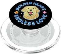 Golden Retriever: Cuore D'oro, Amore Senza Fine PopSockets PopGrip per MagSafe