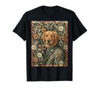 Golden Retriever Dapper Gentiluomo Vittoriano Maglietta