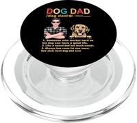 Golden Retriever Dog Dad Definition Funny Fathers Day PopSockets PopGrip per MagSafe
