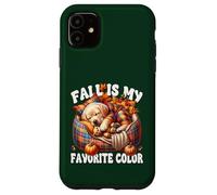 Golden Retriever Dog For Women Men Fall Is My Favorite Color Custodia per iPhone 11