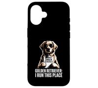 Golden Retriever Gestisco questo posto Custodia per iPhone 16