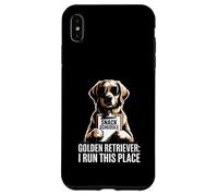 Golden Retriever Gestisco questo posto Custodia per iPhone XS Max
