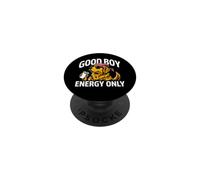Golden Retriever Good Boy Energy Only Dog PopSockets PopGrip Adesivo