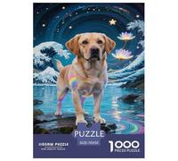 Golden Retriever Jigsaw Puzzle Impossible 1000 Pezzi Decorazione Per La Casa. Giochi Rilassamento E Intelligence Per Adulti E Ragazzi Da 14 Anni 70x50cm/1000pcs