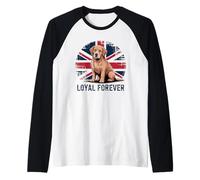 Golden Retriever Loyal Forever Maglia con Maniche Raglan