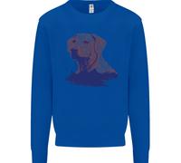 Golden Retriever Montagne Bambini Felpa Maglione