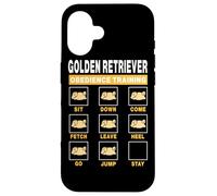 Golden Retriever Obedience Training Dog Guide To Trainer Custodia per iPhone 16
