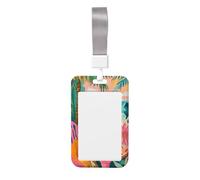 Golden Retriever - Porta badge scorrevole in plastica dura, per infermieri e ufficio