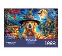 Golden Retriever Puzzle 1000 Pezzi, Puzzle Impossibile 1000 Pezzi, Gioco Di Sfida Intellettuale 52x38cm/1000pcs