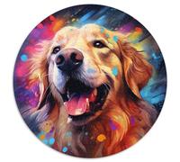 Golden Retriever-Puzzle, 1000 Teile, Karton-Puzzles für Erwachsene, spannende Aktivität für den Spieleabend mit der Familie, 1000 Teile (67,5x67,5cm)