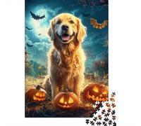Golden Retriever Puzzle Da 1000 Pezzi, Geometria Dinamica, Attività Catartica, Opera Da Esporre 1000pcs (75x50cm)