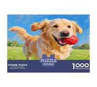 Golden Retriever Puzzle Da 1000 Pezzi Per Bambini Curiosi: Scopri Mondi Nuovi E Esercita La Memoria!