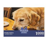 Golden Retriever Puzzle Da 1000 Pezzi Per Chi Cerca Stimoli Mentali: Un Desafio Divertente Per La Mente!