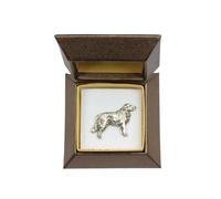 Golden Retriever - Spilla Argentata Con L'Immagine Di Un Cane Art Dog DE