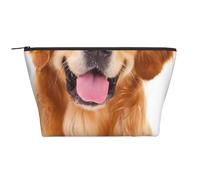 Golden Retriever stampato, Borsa da toilette Borsa per trucco Borsa per cosmetici Borsa da toilette da viaggio portatile