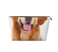 Golden Retriever stampato, Borsa da toilette Borsa per trucco Borsa per cosmetici Borsa da toilette da viaggio portatile