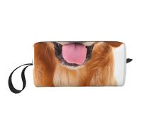 Golden Retriever stampato, Borsa per il trucco Borsa per cosmetici Borsa da toilette da viaggio portatile Borsa per trucco Organizer