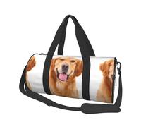 Golden Retriever stampato, Borsone da viaggio di grande capacità Borsa rotonda Borsa da viaggio sportiva Borsa da viaggio Borsa da fitness