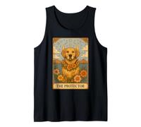Golden Retriever Tarot Card The Protector Canotta