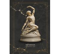 Golden Reverie Notebook: A Luxury Modern Art Journal Inspired by Futuristic Sculpture, Marble Forms, and Timeless Elegance