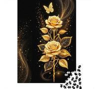 Golden Rose Art 1000 Pezzi Cartone Spesso Pacchetto Puzzle Fans Per Ragazzi 12-18 Anni Allenamento Del Cervello Decorazione Murale 38x26cm/1000pcs
