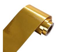 Golden Sliver Stickers, Furniture Cabinets, Door Frames, Edge Wrapping, Aluminum Alloy Metal Ceiling Decoration, Waterproof F for Kitchen, Living Room, Bathroom(Gold,20cm X 300cm)(Gold,20cm X 300cm)