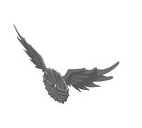 Golden Snitch Wall Clock Harry Potter Decorative Timepiece with Glitter