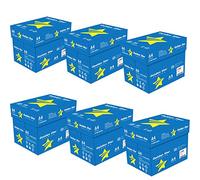 Golden Star Carta Premium per ufficio, Formato A4, 75 gr, Confezione da 30 risme da 500 Fogli