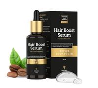 Golden Tree Hair Boost Serum - Siero Capelli Crescita, 50 ml | Con Caffeina, Niacinamide, Saccharide Isomerate, Biochanina A & Estratto di Trifoglio Rosso