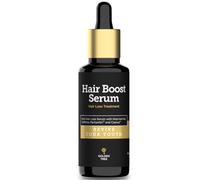 Golden Tree Hair Boost Serum - Siero Capelli Crescita con Caffeina, Niacinamide, Saccharide Isomerate, Biochanina A & Estratto di Trifoglio Rosso - 50 ml