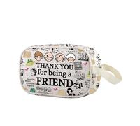 Golden TV Show Clear Makeup Bag 80's TV Sitcom Golden Sisters Merch Regalo di amicizia femminile, Essere un amico Cbag Eu, Multiuso