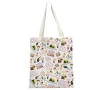 Golden TV Show Inspired Zipper Pouch TV Show Merchandise Gift Best Friend Birthday Gift Makeup Bag per BFF, Borsa con motivo TV dorato, Small