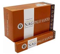 Golden Vijayshree Palo Santo - Bastoncini di incenso, confezione completa della gamma Premium Masala, lavorati con oli, resine e profumi naturali
