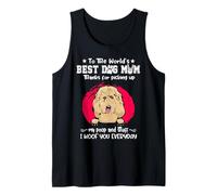 Goldendoodle Best Dog Mom Dogs Lovers Funny Mothers Day Canotta
