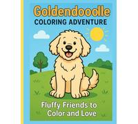 Goldendoodle Coloring Adventures: Fluffy Friends to Color and Love