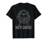 Goldendoodle Hey Dood Divertente Labradoodle Golden Doodle Maglietta