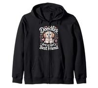 Goldendoodle Labradoodle No Fluffs The Dood Divertente cane Felpa con Cappuccio