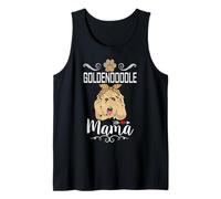 Goldendoodle Mama Dog Lover Puppy Dog Mom Funny Mothers Day Canotta
