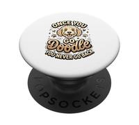 Goldendoodle Mom Goldendoodle Dad Once You Go Doodle Proprietario PopSockets PopGrip Adesivo