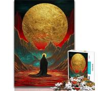 Goldene Jungfrau Maria, 1000-teiliges Puzzle für Jugendliche und Erwachsene, Spielzeug, Lernspiele, Stressabbau, Wunschliste mit Weihnachtsmann, 38x26cm