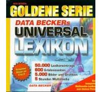 Goldene Serie. Data Beckers Universallexikon 1999. CD- ROM für Windows 95/98